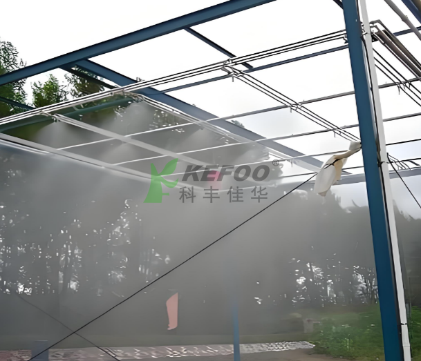 隧道噴淋模擬雨霧天系統(tǒng)操作